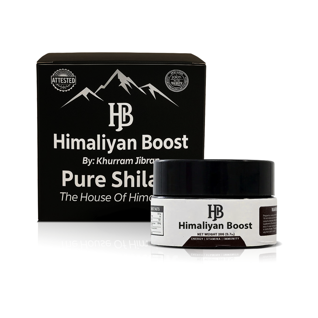 هيماليان بوست شيلاجيت - معزز للطاقة والحيوية الطبيعية 20 جرام