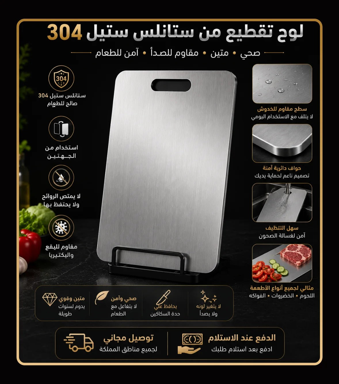 لوح تقطيع التيتانيوم